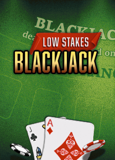 Low Stakes Blackjack card-and-table