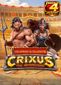 Champions of the Colosseum: Crixus the Impervious – Daily 4 Jackpot slots