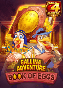 Gallina Adventure: Book of Eggs Daily 4 Jackpot slots