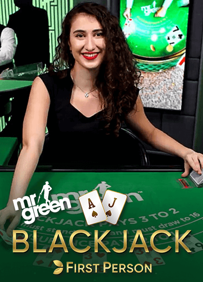 Mr Green First Person Blackjack card-and-table