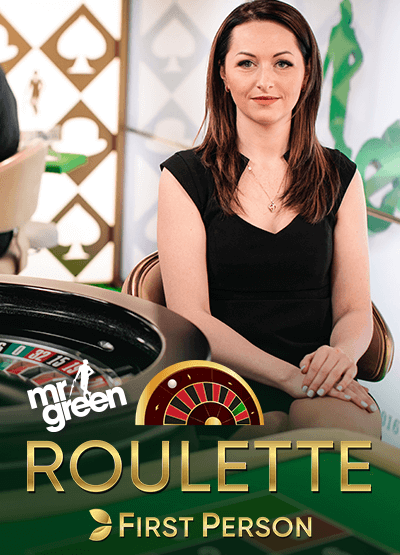 Mr Green First Person Roulette card-and-table