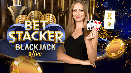 Infinite Bet Stacker Blackjack live