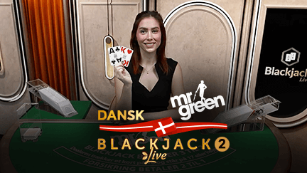 Mr Green Dansk Blackjack 2