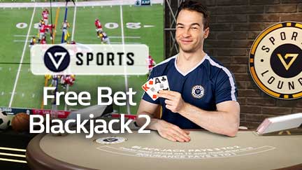 Vegas Sports Free Bet BJ 2 live