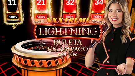XXXtreme Lightining Roulette live
