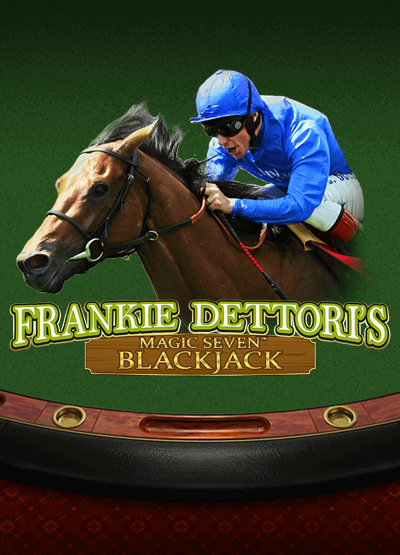 Frankie Dettori Magic 7 Blackjack - card-and-table