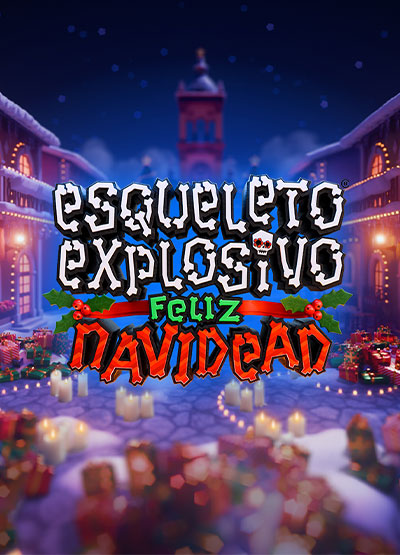 Esqueleto Explosivo Feliz Navidead slots