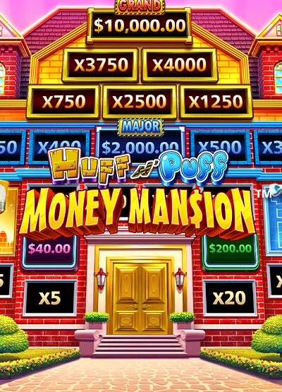 Huff n Puff Money Mansion slots