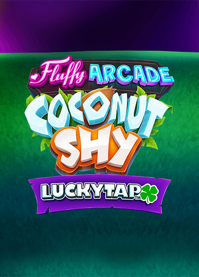 Fluffy Arcade Coconut Shy Luckytap card-and-table