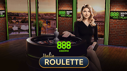 888 Italian Roulette live
