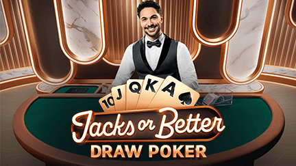 Jacks or Better Draw Poker live