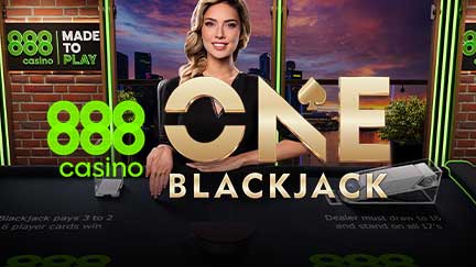 888 ONE Blackjack live
